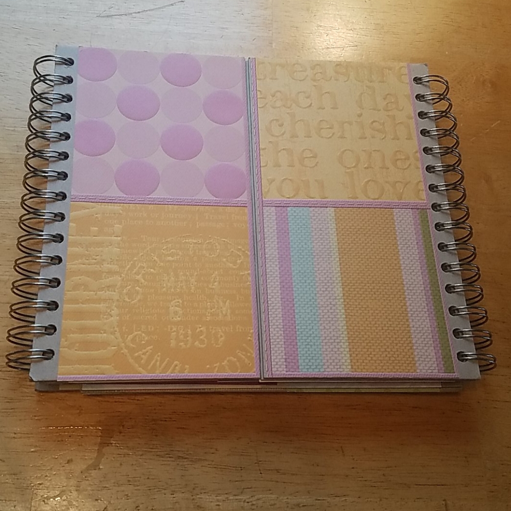 21 page scrapbook-Handmade